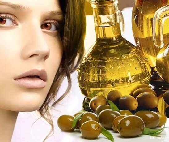Olive oil for rejuvenating face wrap